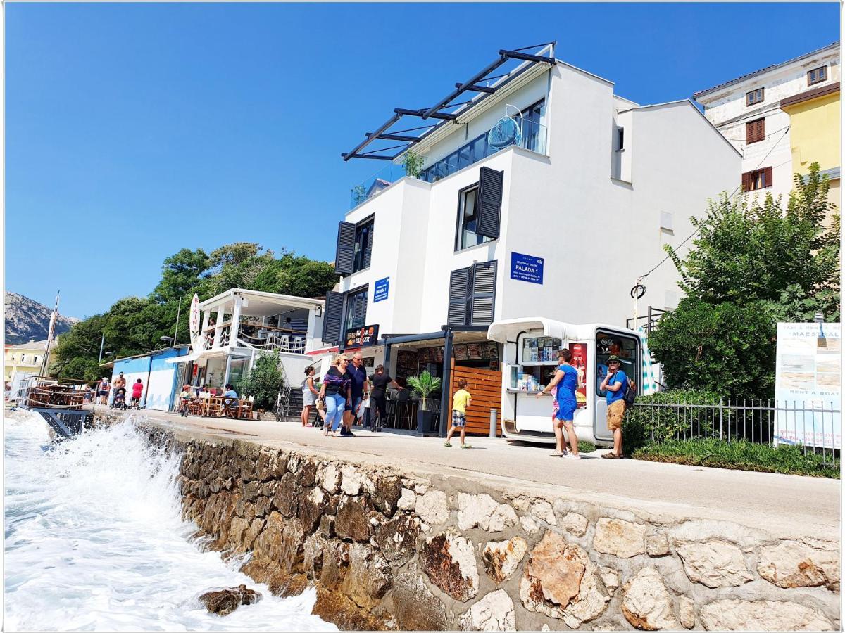Apartments Palada 1 Baška Exterior foto
