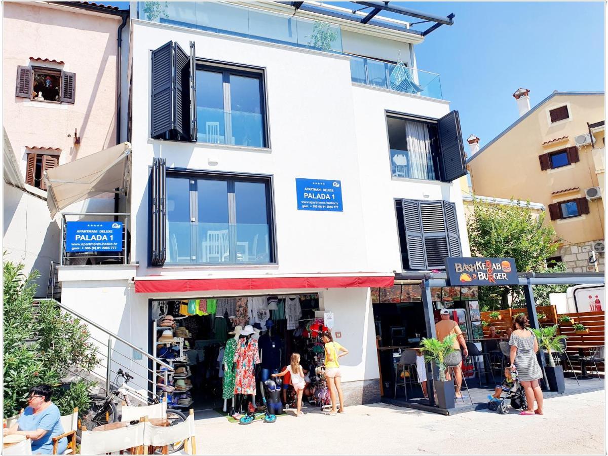 Apartments Palada 1 Baška Exterior foto