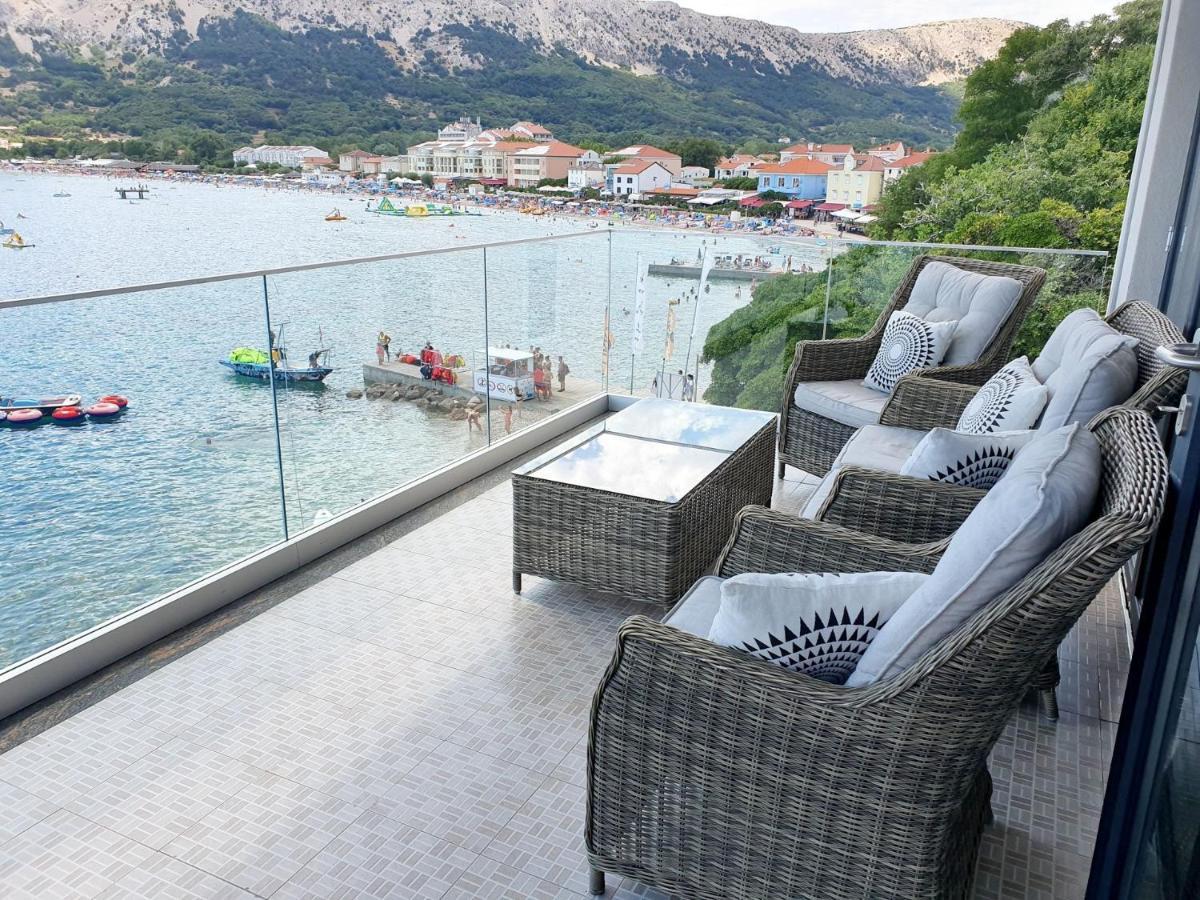 Apartments Palada 1 Baška Exterior foto