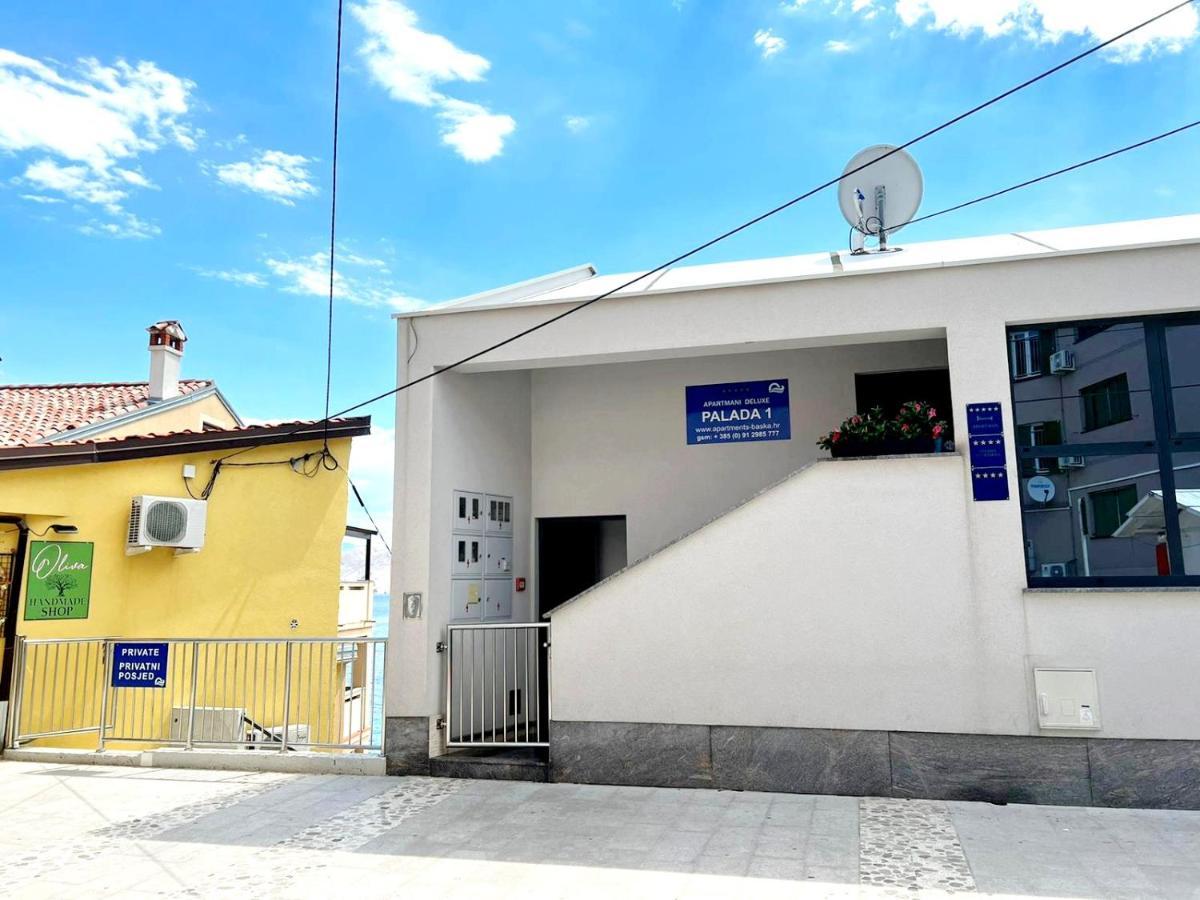 Apartments Palada 1 Baška Exterior foto