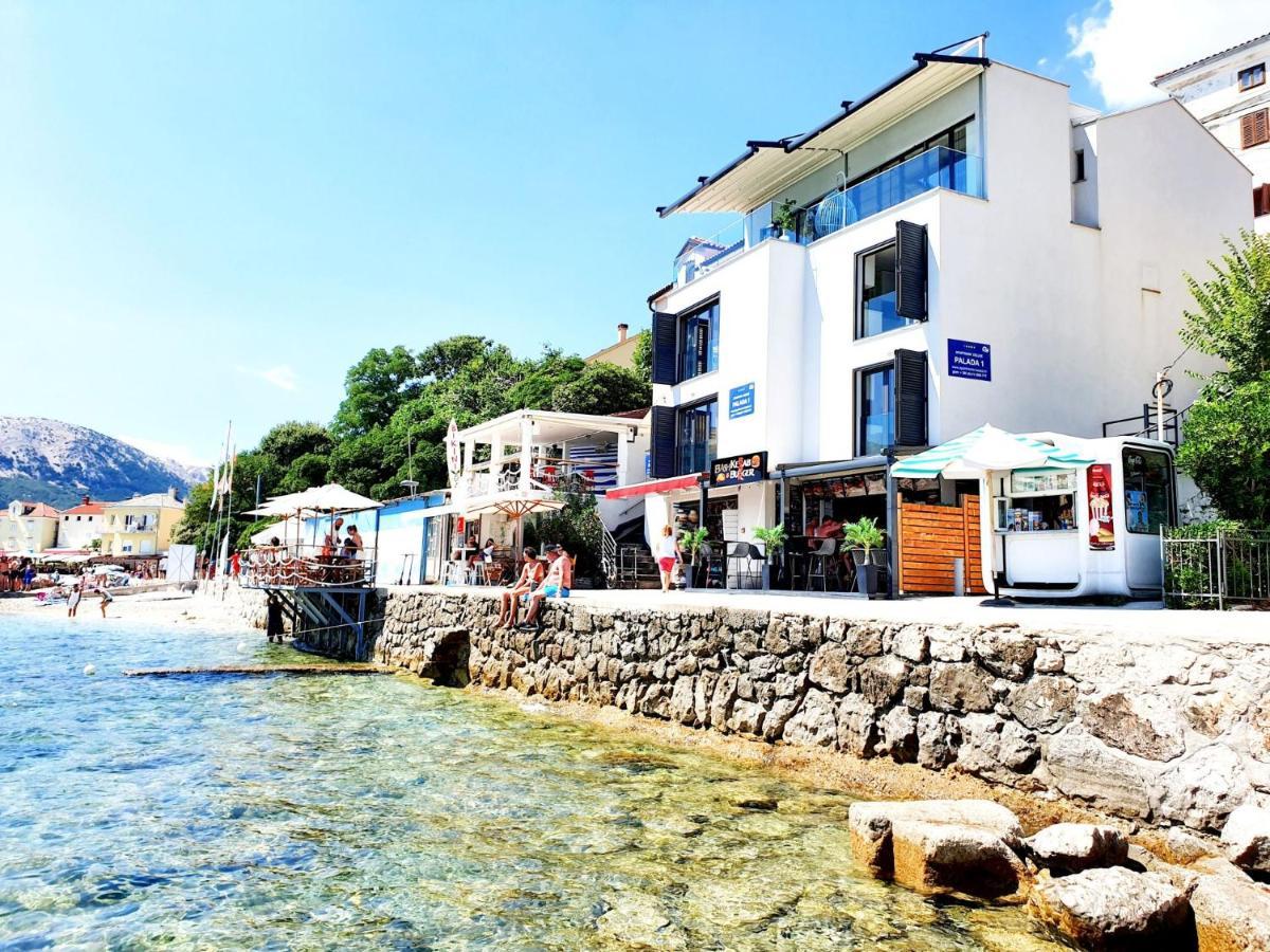 Apartments Palada 1 Baška Exterior foto